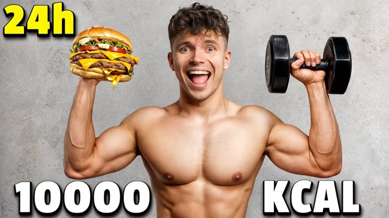 ZJADŁEM i SPALIŁEM 10.000KCAL w 24h 🔥